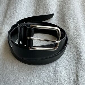 Vintage Coach‎ Leather Belt Black Men's 38 Black